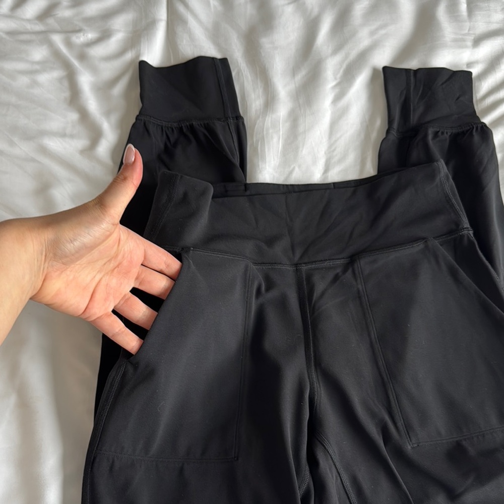 Lululemon Athletica Black High-Waisted Joggers - Picture 3 of 5